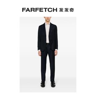 FARFETCH发发奇 套装 单排扣初剪羊毛西装 Tagliatore男士