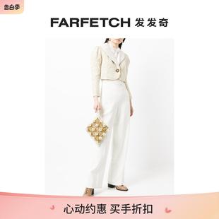 FARFETCH发发奇 夹克 CHEN女士褶饰短款 SHIATZY