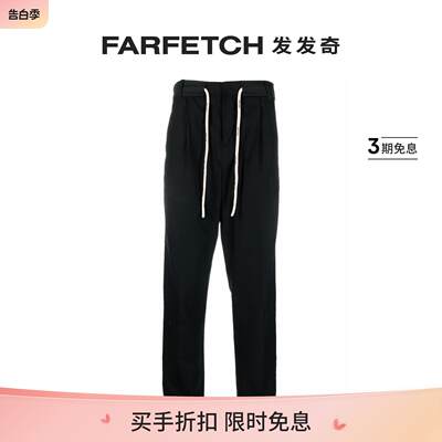 Palm Angels男士side-stripe track pantsFARFETCH发发奇