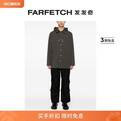 Wooyoungmi男士Double Pocket 功能性工装裤FARFETCH发发奇