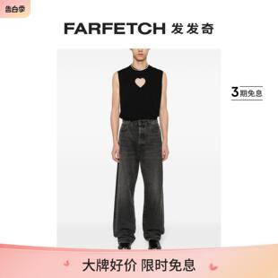 水钻logo棉上衣FARFETCH发发奇 Dsquared2男士