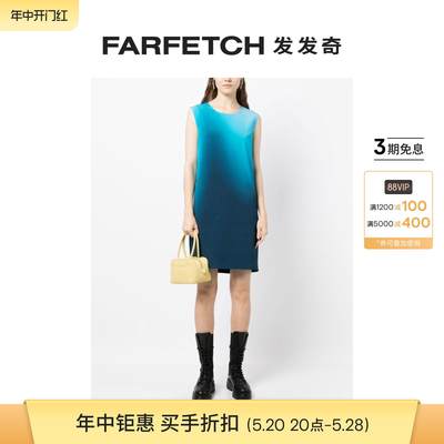 Ermanno Scervino女士渐色效果无袖连衣裙FARFETCH发发奇