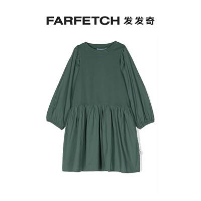 Molo童装Cosette 缩褶细节连衣裙FARFETCH发发奇