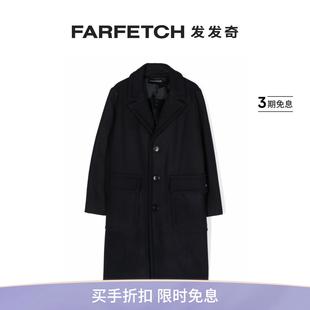 Emporio Armani阿玛尼童装 Final 羊毛混纺单排扣外套 FARFE Sale