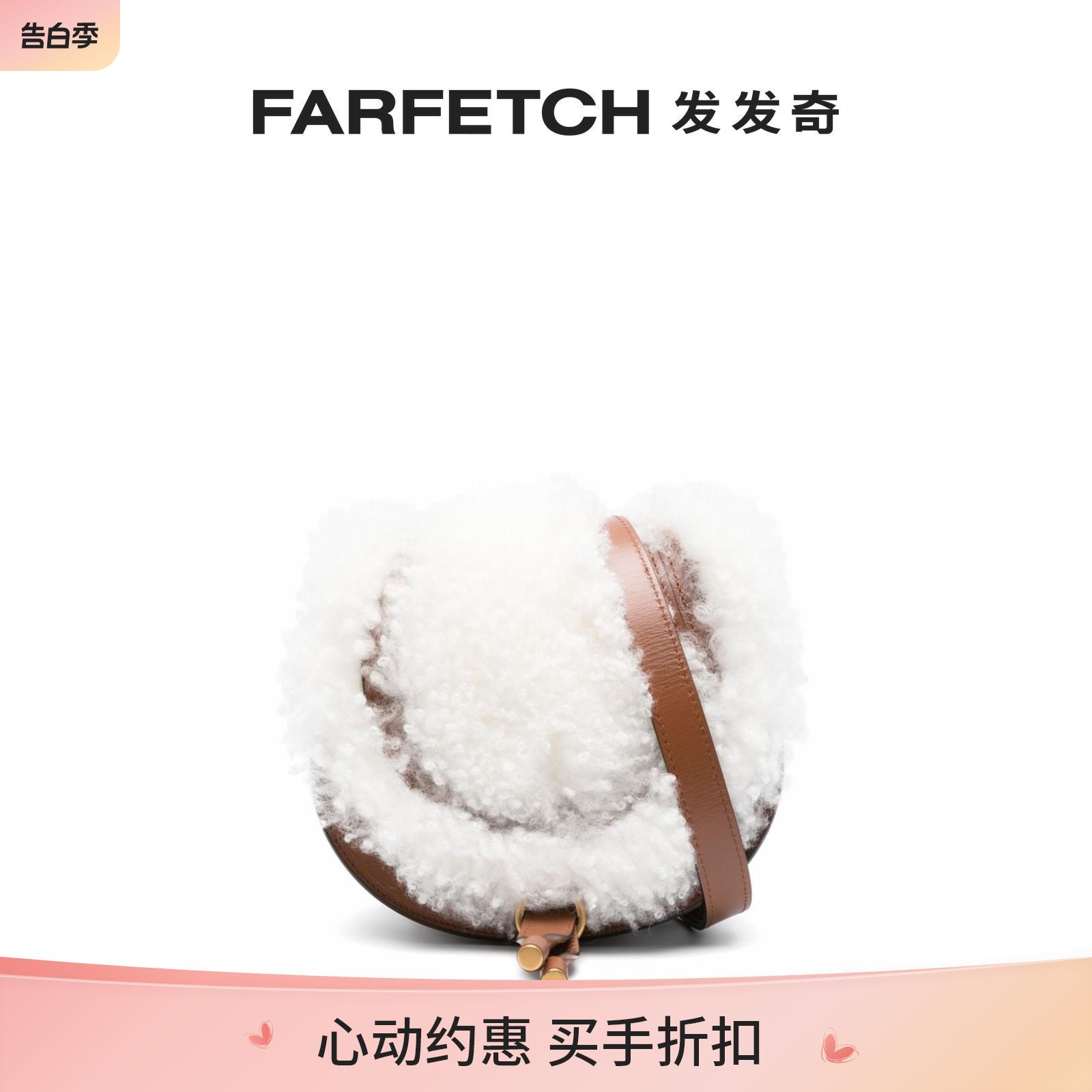 Chloe女士Marcie皮质小号斜挎包FARFETCH发发奇