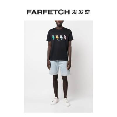 Ps Paul Smith男士X Bunny Repeat T恤FARFETCH发发奇