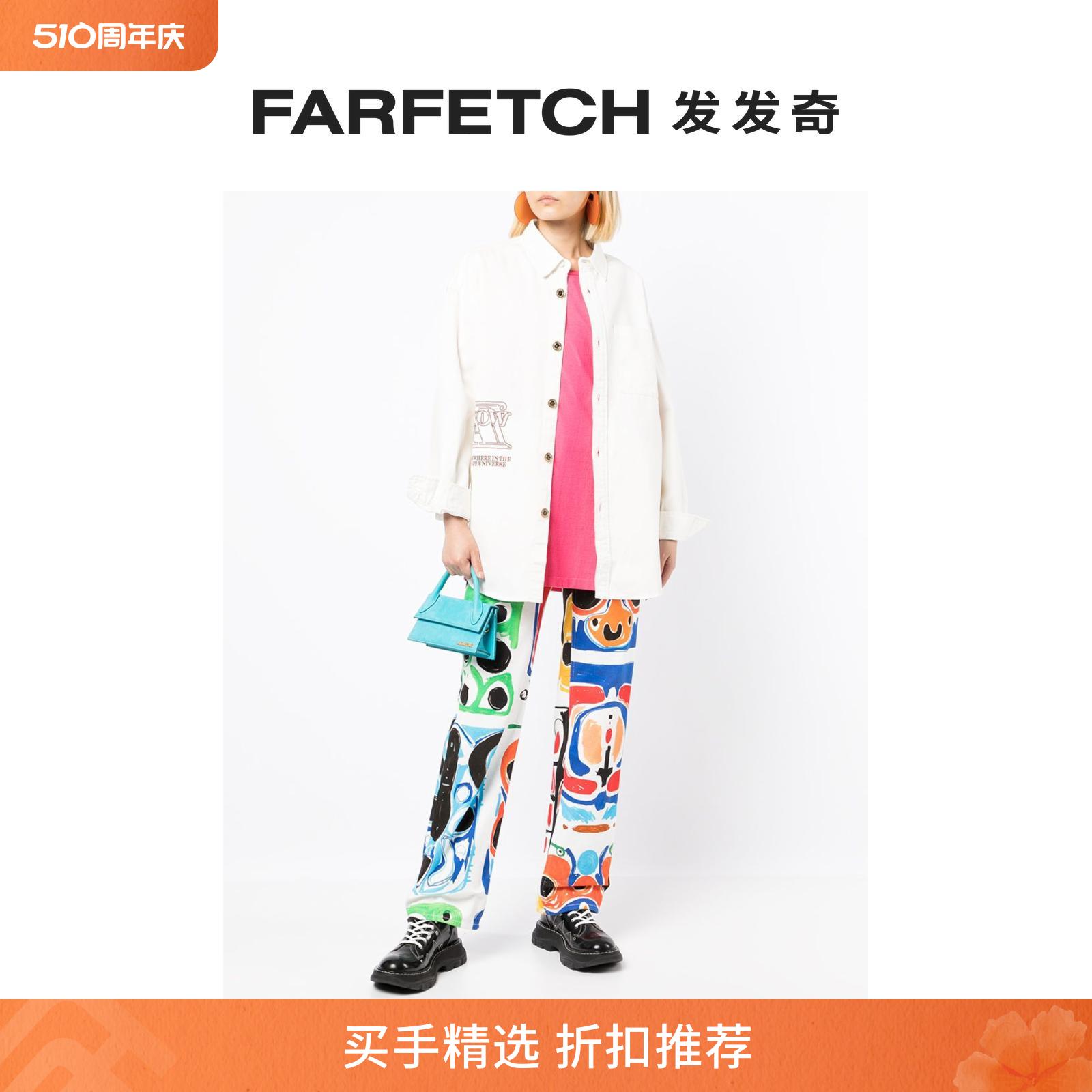 Aape女士logo刺绣超大款衬衫FARFETCH发发奇