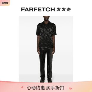 Final Sale Han FARFETCH发发奇 Kjobenhavn男士 提花缎面衬衫