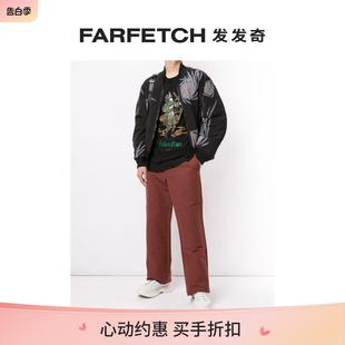 Final Sale Undercover男士 花卉印花拉链飞行员夹克FARFETCH发发