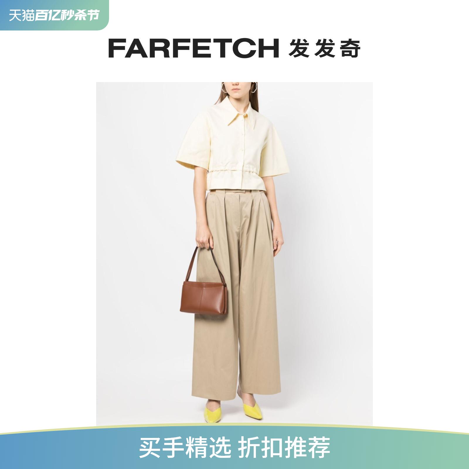 SYSTEM女士抽绳短袖棉衬衫FARFETCH发发奇