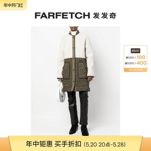 Yves Salomon女士纽扣开合外套FARFETCH发发奇