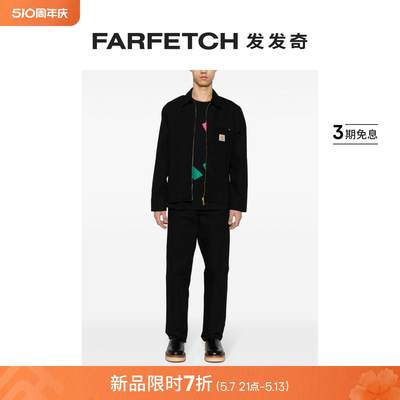 Carhartt Wip男士Detroit 灯芯绒领夹克FARFETCH发发奇