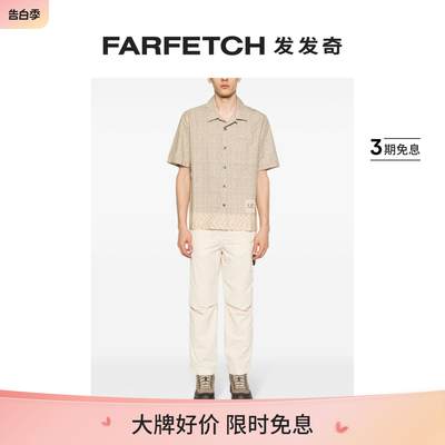 C.P. Company男士Baja 印花棉衬衫FARFETCH发发奇