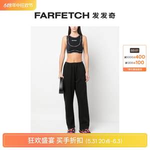 [Final Sale]Palm Angels女士Rainbow Miami运动文胸FARFETCH发