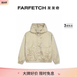 GIVENCHY 提花连帽防风衣FARFETCH发发奇 纪梵希童装