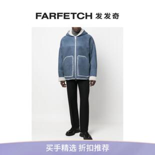 皮毛一体衬里连帽夹克FARFETCH Sale D2次方 Dsquared2男士 Final