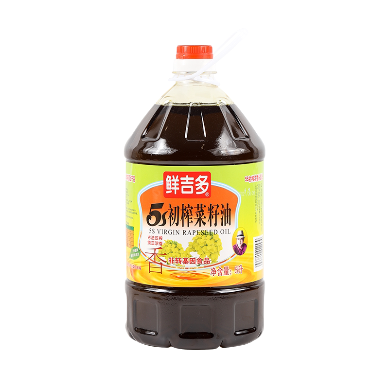 鲜吉多初榨菜籽油农家转基因