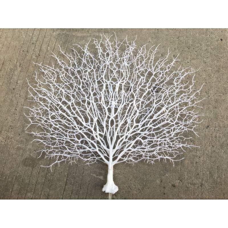 优选盘饰装饰黑色白色红色海底铁树珊瑚树鱼缸花瓶造景海树装