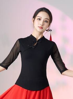 春夏新款广场舞服装排扣