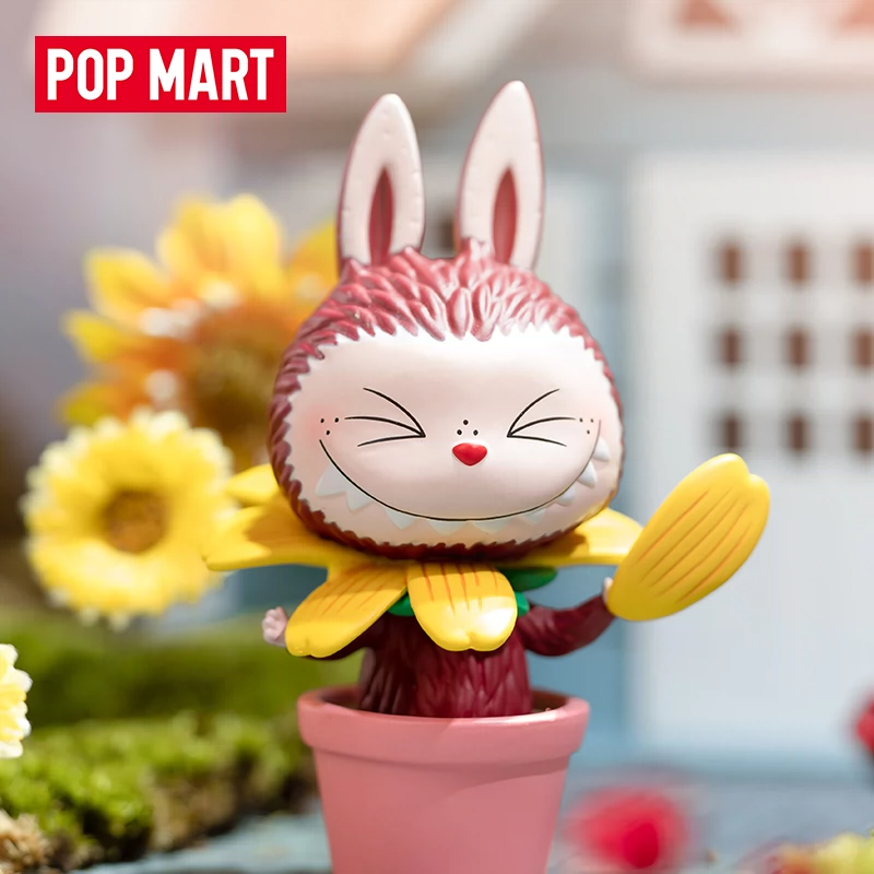 POPMART泡泡玛特THE MONSTERS/LABUBU花之精灵系列潮玩盲盒摆件礼