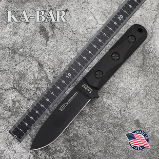 备便携直刀 BAR卡巴1095钢EK51户外野营战术求生装 美国进口正品