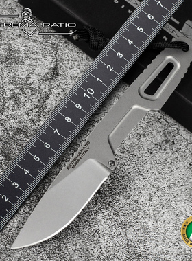 意大利ExtremaRatio极端武力N690不锈钢颈刀户外野营防身便携直刀