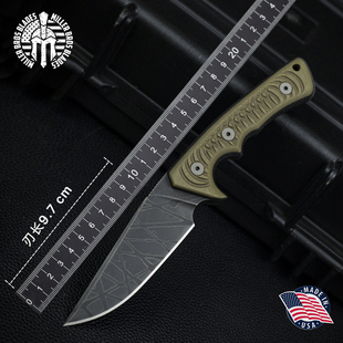 美国进口Miller Bros米勒兄弟2025手工定制款M-27多功能战术直刀