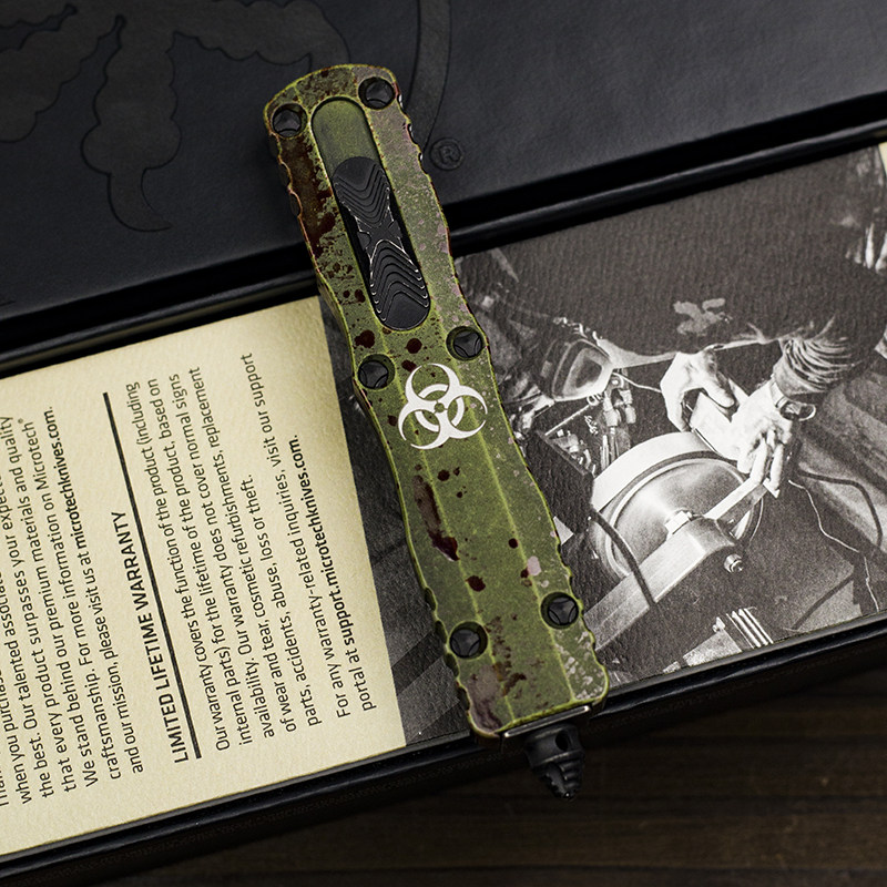 美国原装进口Microtech微技术爪标225-12Z狄拉克僵尸系列手柄配件