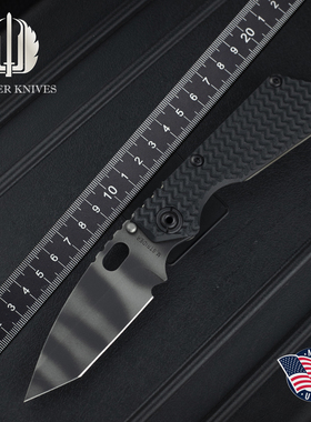 美国Strider Knives挺进者刀展限定款SNG虎纹迷彩战术生存折叠刀