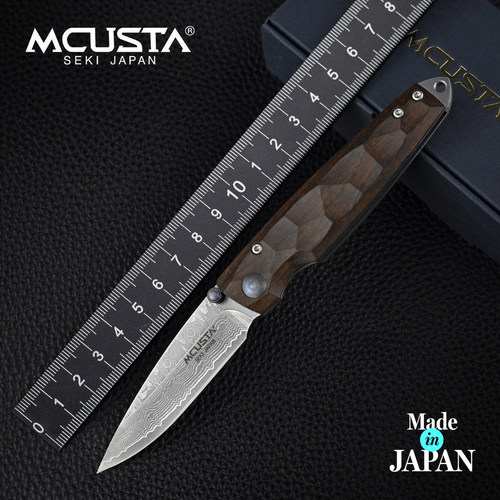 日本进传世家徽高硬度便携折叠刀