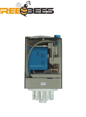 中间小型继电器60.13.9.012.004011针12V带底座