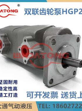 HGP-22A-F22RF66RF88RF44R33/55/77/11R双联齿轮泵WHDATONG