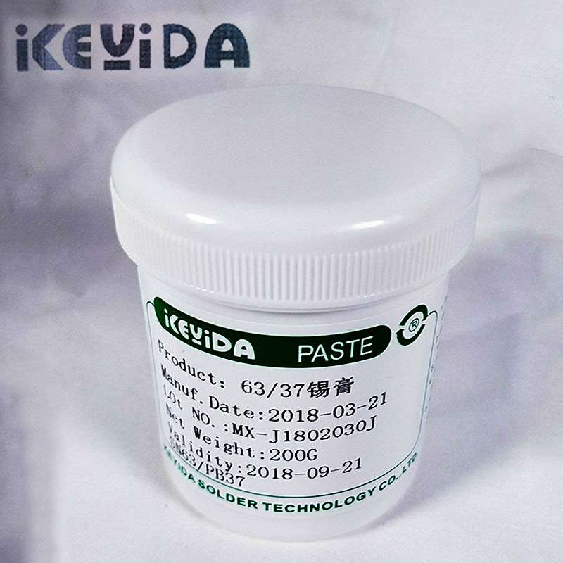 KEYIDA科亿达SN63PB37焊锡膏500g  免洗锡浆 有铅锡膏锡泥