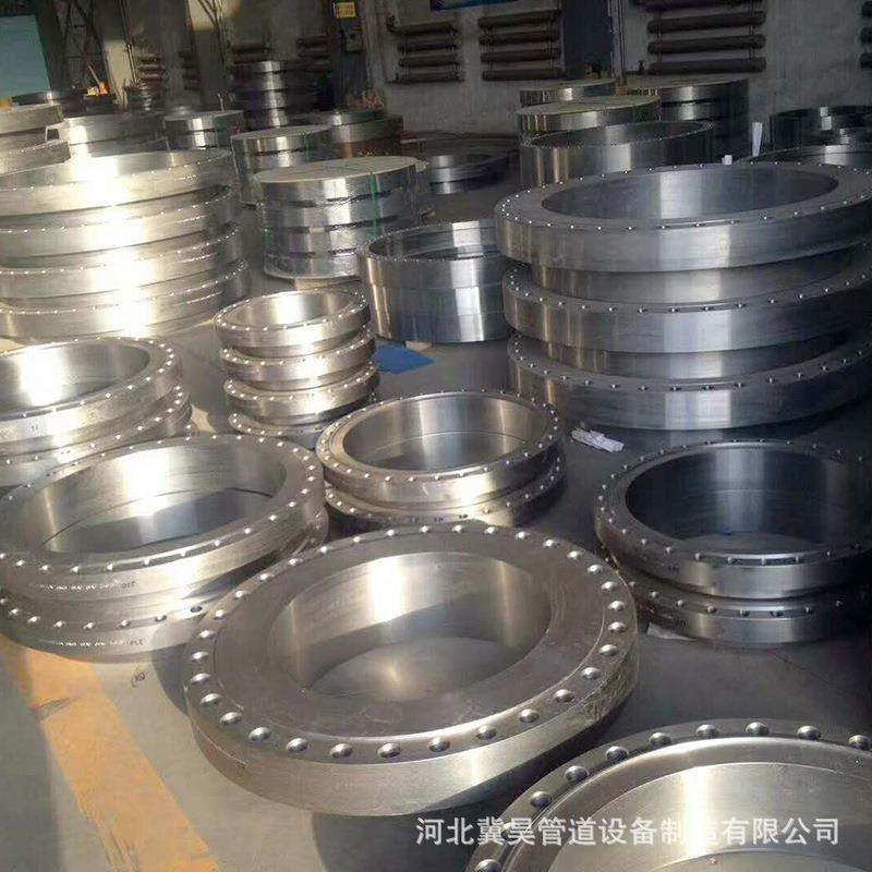 冀昊304不锈钢法兰片平焊法兰盘圆钢锻打锻造对焊焊接式钢制