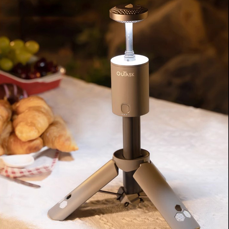 OUTASK户外伸缩灯多功能手电筒摄影直播补光超长续航车载露营灯