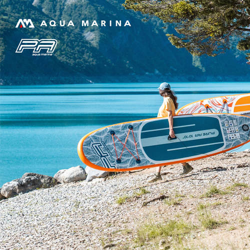 AQUA MARINA 乐划浆板充气冲浪板站立式划水板Pure Air休闲滑水板