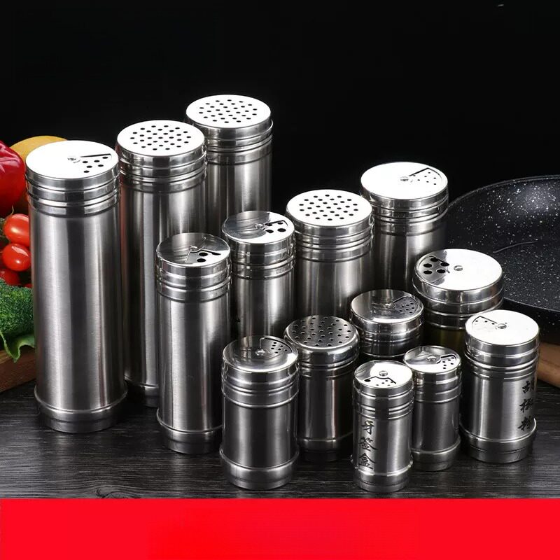 不锈钢调味罐商用户外烧烤工具调料罐子胡椒粉调味瓶多用调料瓶