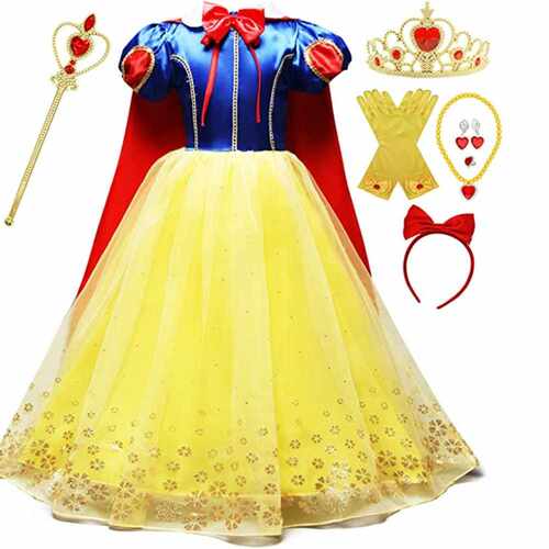 万圣节女童服装公主裙cos