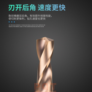 涂层合金钻头直柄钨钢 4.1 4.0 4.4 4.2 4.5 4.3 4.7 4.9 4.8 4.6