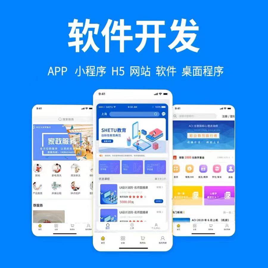 软件开发软件定制小程序定制开发安卓iosapp开发电脑程序设计
