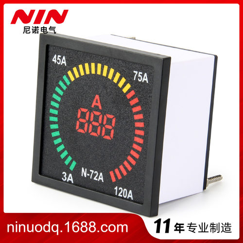 尼诺电气72转速表电流表