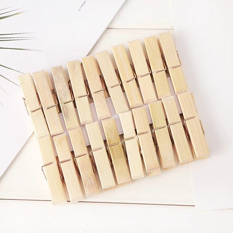 竹夹子晾衣夹家用固定木夹子晾衣服防风晒被厨房食品封口夹小夹子,收纳整理,夹子/收纳夹子,淘宝优惠券,粉丝福利购,淘宝优惠卷