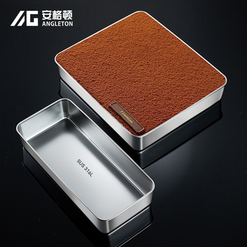 提拉米苏304不锈钢盒子制作容器网红蛋糕托盘调料盒模具备菜盆