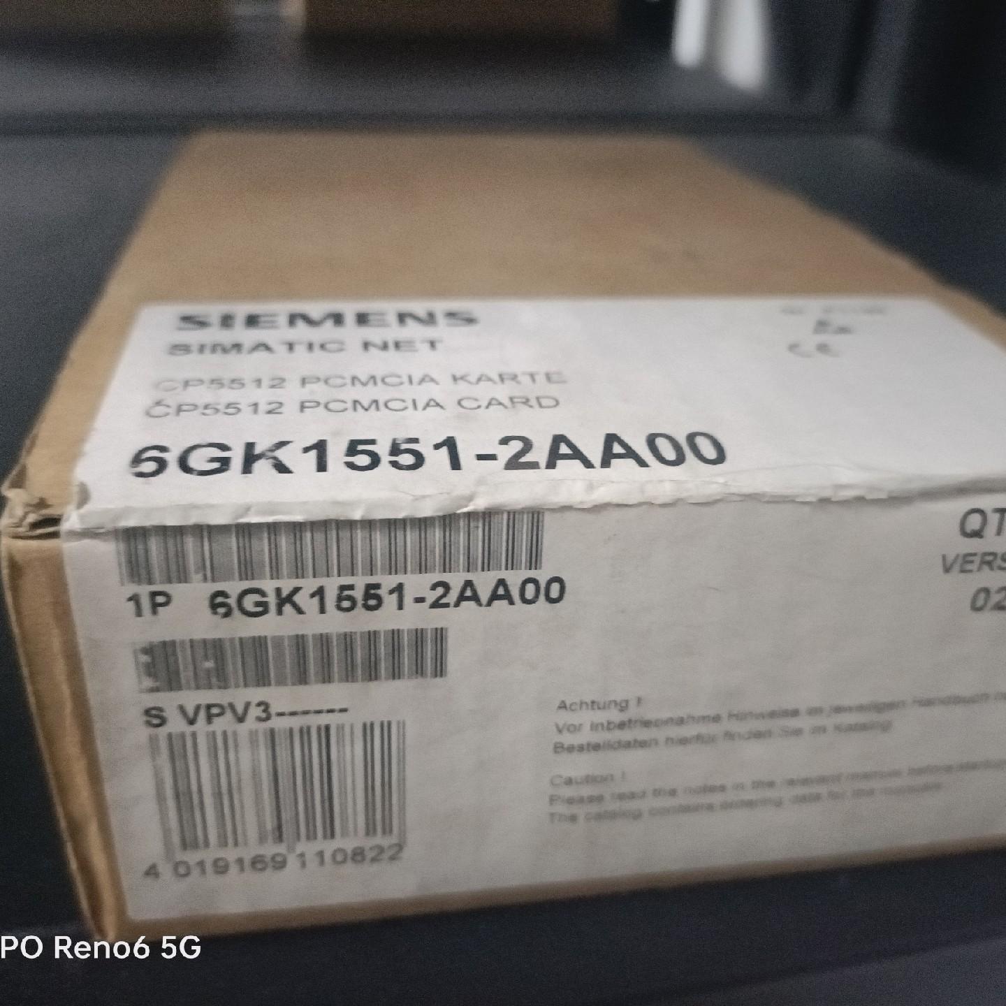 6GK1551-2AA00 CP5512 PCMCIA卡 工控通讯适配卡议价维修