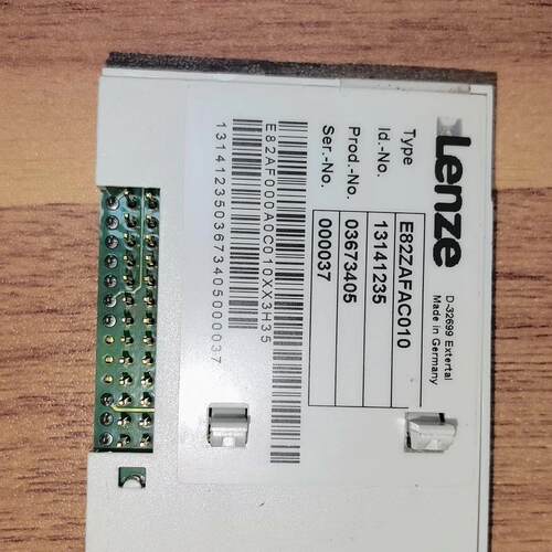 E82ZAFAC010 伦茨变频器A卡扩展模块端子议价维修
