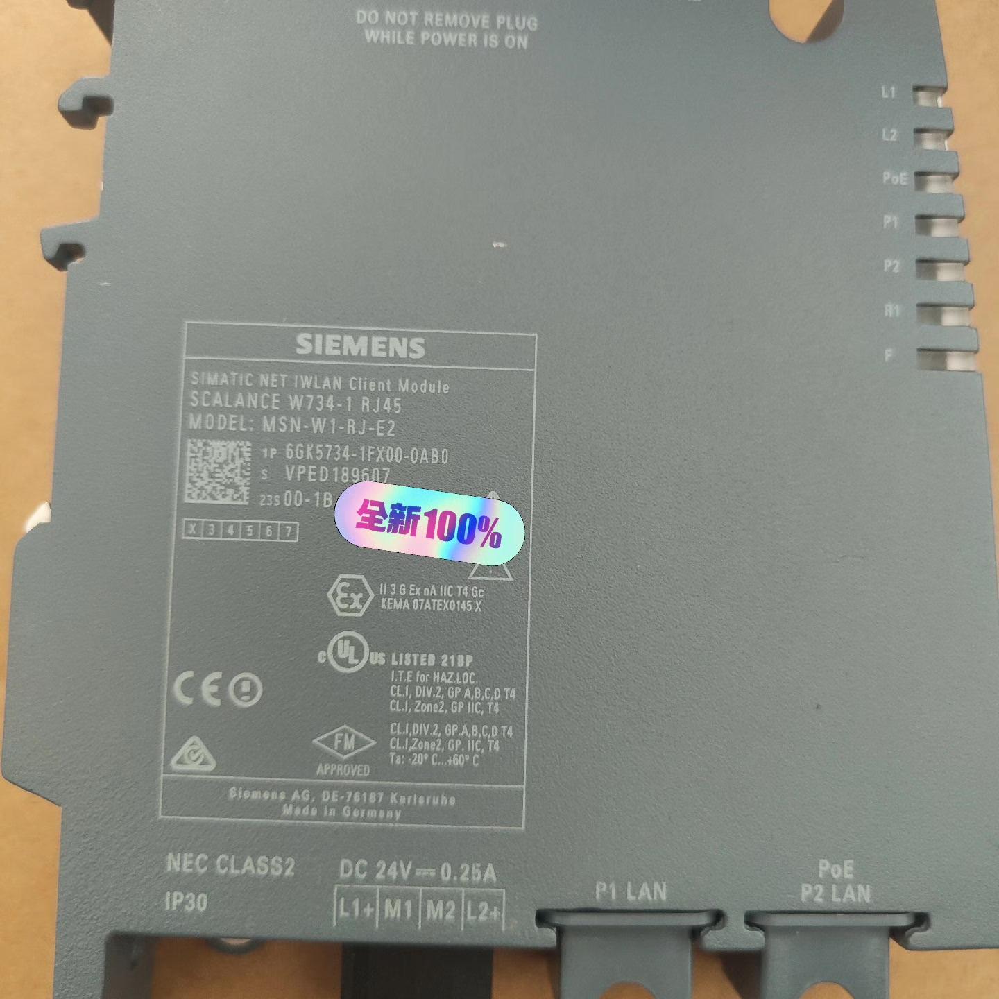6GK5734-1FX00-0AB0 工控无线客户端工业通讯模块议价维修