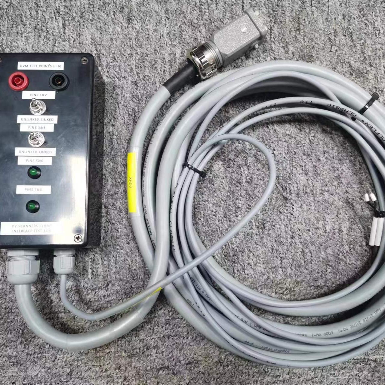 O2 扫描仪客户端接口测试盒 工控检测配件议价维修