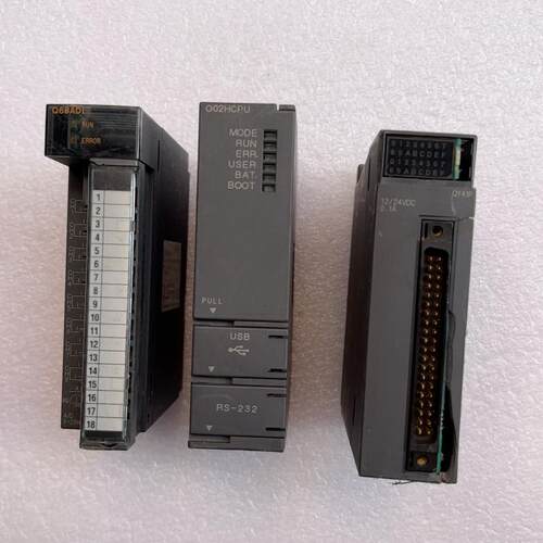 Q02HCPU Q68ADI QY41P 工控自动化控制模块议价维修