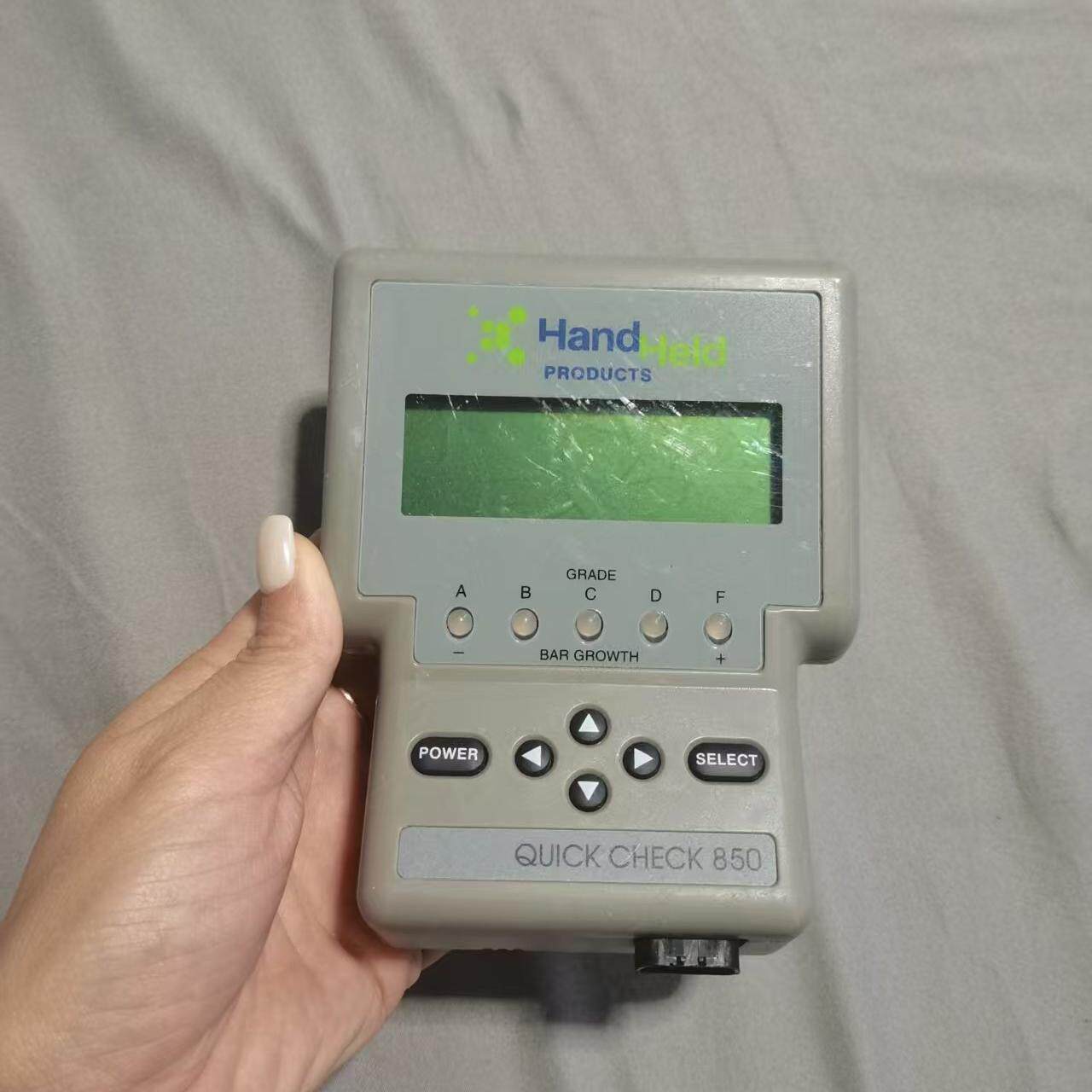 QC850条码检测仪 手持条码质量等级检测仪器议价维修