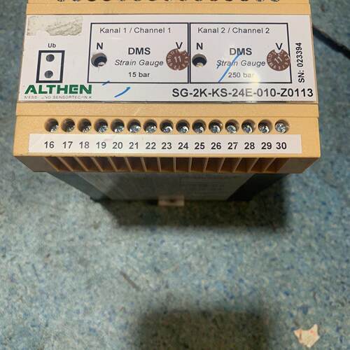 SG-2K-KS-24E-010-Z0113 ALTHEN 安全继电器工控模块议价维修